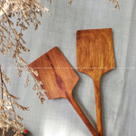 Wooden Curved Spatula - 12" - Kitchen Serving Utensils