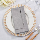 Laser-Cut Hemstitch Napkin