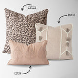 Isabelle Modern Farmhouse Rose Pillow Covers