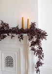 Plum Cimicifuga Seeded Garland - 6'