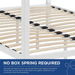 Raina Queen Canopy Bed Frame