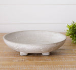 Cement Footed Bowl (PC)