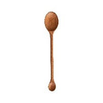 Carved Two-Sided DoussieWood Spoon, Natural