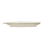 11-1/4"L x 6-1/2"W StonewarePlatter w/ Handle, Cream