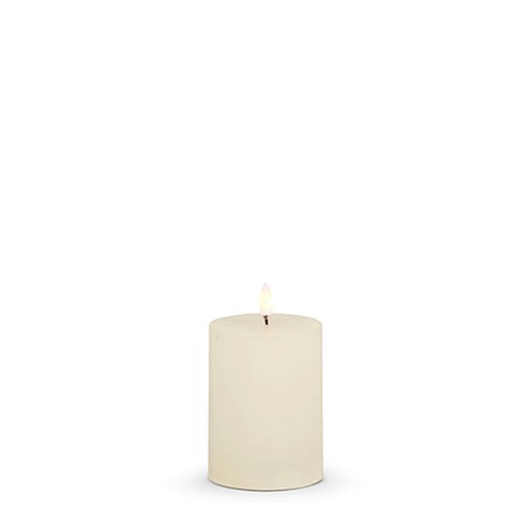 3" X 4" IVORY PILLAR CANDLE