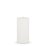 3.5x7 White Pillar Candle