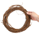 15' Thin Dried Natural Grapevine Twig Garland