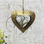 Valentine's Laser Cut Metal Heart Hanging Pendent Ornament