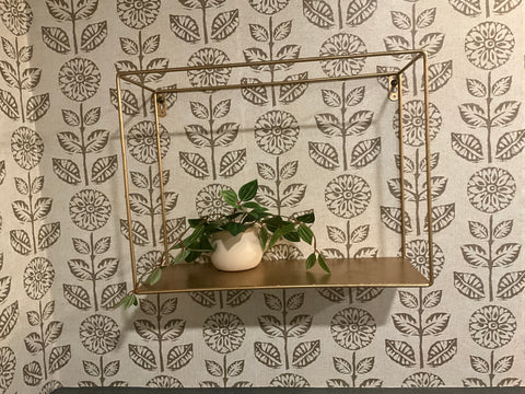 Gold shelf