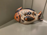 Large hand painted fish