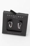 Secret Box Mini Chain Link Thread Earrings