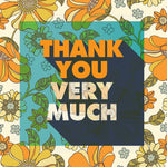 Mailable Greeting Card Wooden Puzzle : Thank You