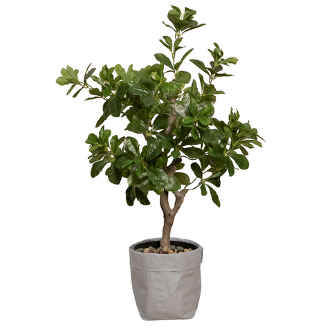 30"H Real touch tung tree with Eco Planter (20x20x30")