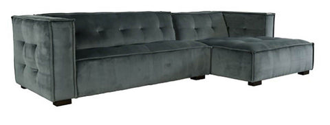 Element 2pc Sectional Smoke