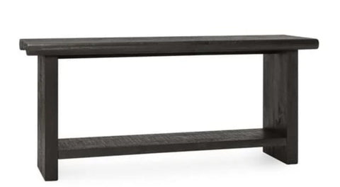 Larson Reclaimed Pine 68" Console Table Carbon Black