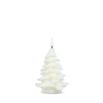 3.5" X 5.5" Uyuni Ivory Tree Candle