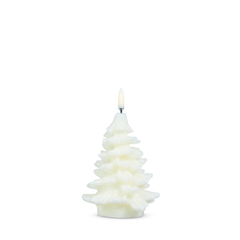 3.5" X 5.5" Uyuni Ivory Tree Candle