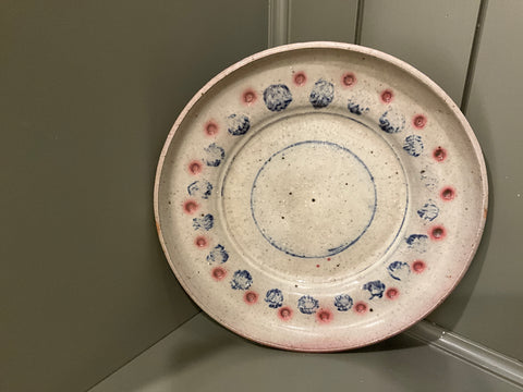 Large pottery platter