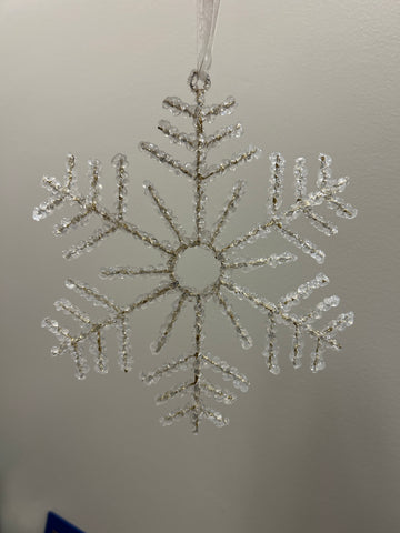 Snowflake ornament