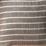 Double Sided Striped Cushion (Grey) 18"x18"(With Filler)