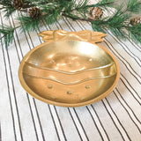 Gold Christmas Bulb Bowl