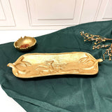 Gold Deer Tray