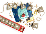 Wooden Puzzle in Canvas Advent Pouch Kit : Modern Christmas