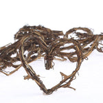 Miniature Grapevine Twig Hearts