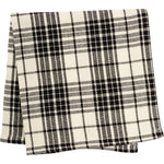 Black And White Plaid Napkin