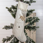 Stocking - Raggedy Tree with Fabric Tag (PC)