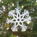 Macrame Snowflake Ornament