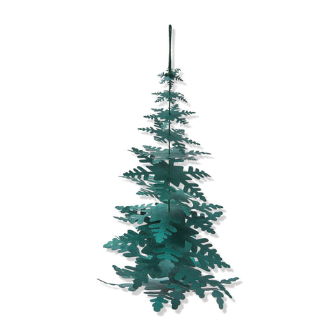 SALE Paper Snowflake Christmas Tree Decor Tall - Green