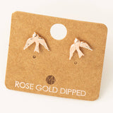 Mini Bird Stud Earrings