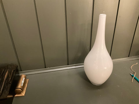 White vase