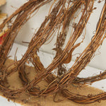 15' Thin Dried Natural Grapevine Twig Garland