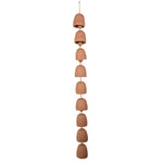 Osa Hanging Bells Terracotta & Jute, India Handicrafts