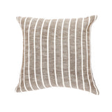 Double Sided Striped Cushion (Grey) 18"x18"(With Filler)