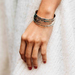 Edgy Cuff Silver Bracelet