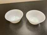 Glass bowl set of 2