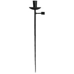 Blackwell Taper Sconce, Forged Iron.  Taper