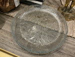 Set of 6 glass plates