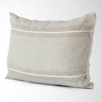 Harlow Striped Textured Pillow Cover