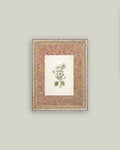 Daisies on Pattern Framed Antique Art