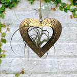 Valentine's Laser Cut Metal Heart Hanging Pendent Ornament