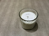 Bubble/Flecked Candle Sea Salt