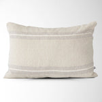 Harlow Striped Textured Pillow Cover