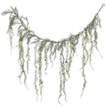 Vickerman 4' Weeping Cedar Garland w/Cones 189Tips