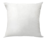 Emile Down Fill Decorative Throw Pillow Square Insert, White