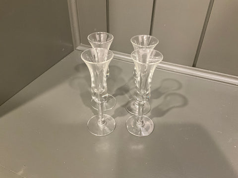 Set of 4 dessert glasses