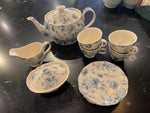 Floral tea set